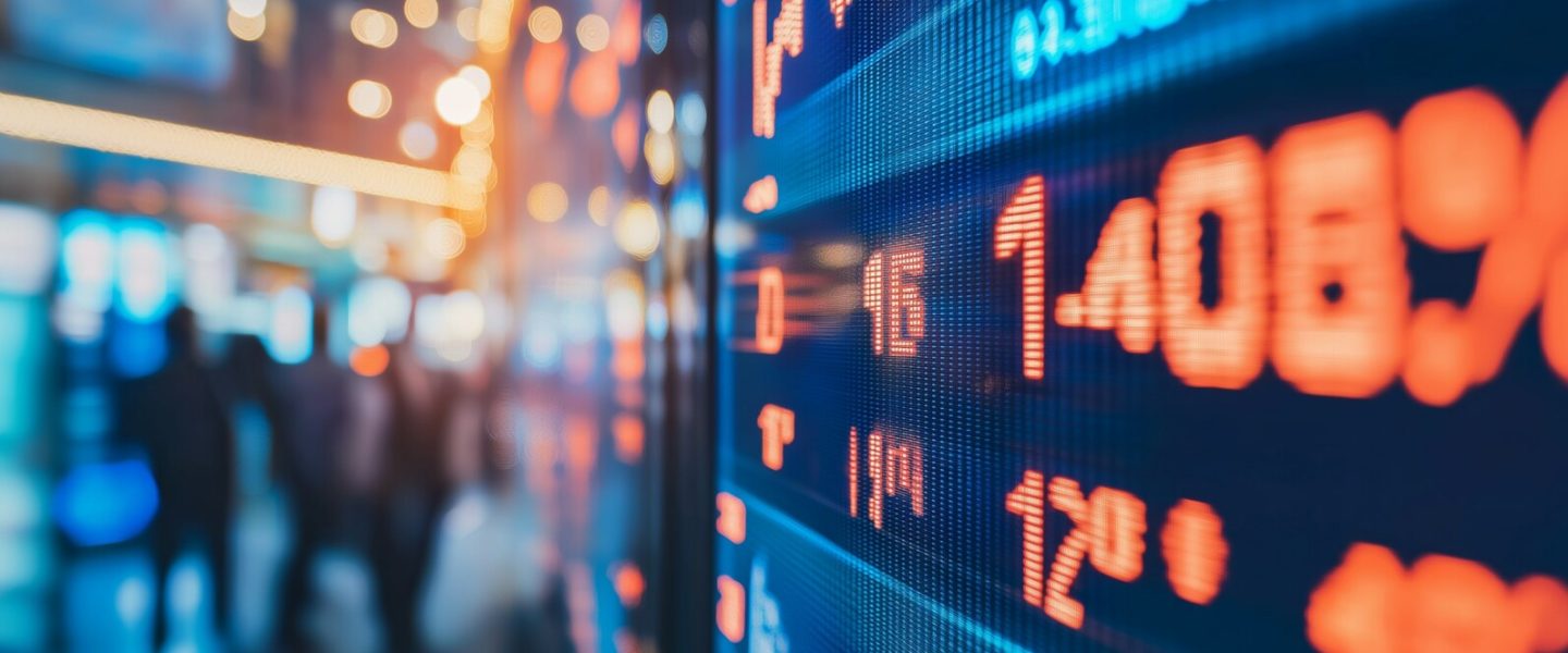Dynamic Financial Market Display Board